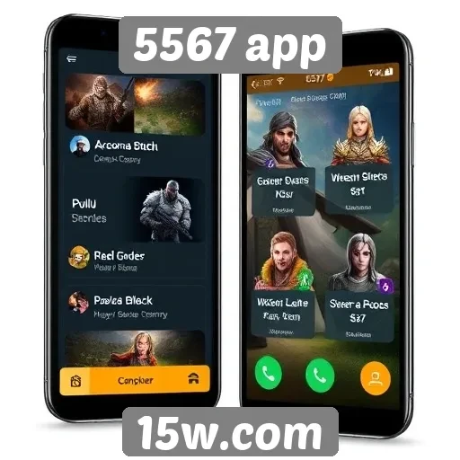 Funcionalidades principais do site 5567 app